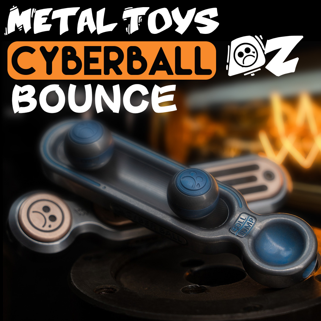 Dz. Cyber ball·赛博球-跳动 磁铁推牌 黑科技 金属玩具解压EDC