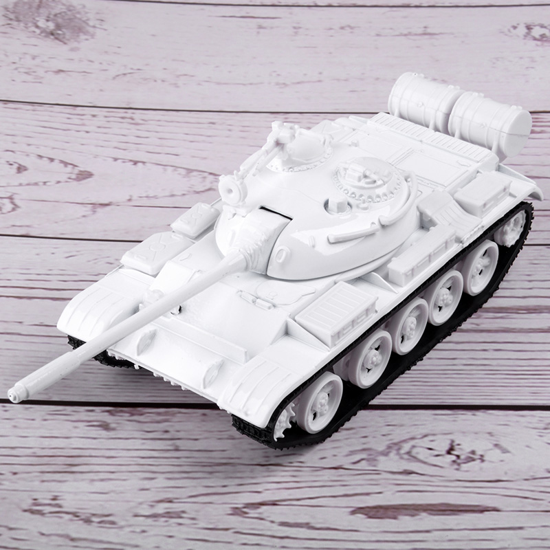 正品乐加T55合金坦克模型摆件1:43仿真金属59式军事战车玩具坦克