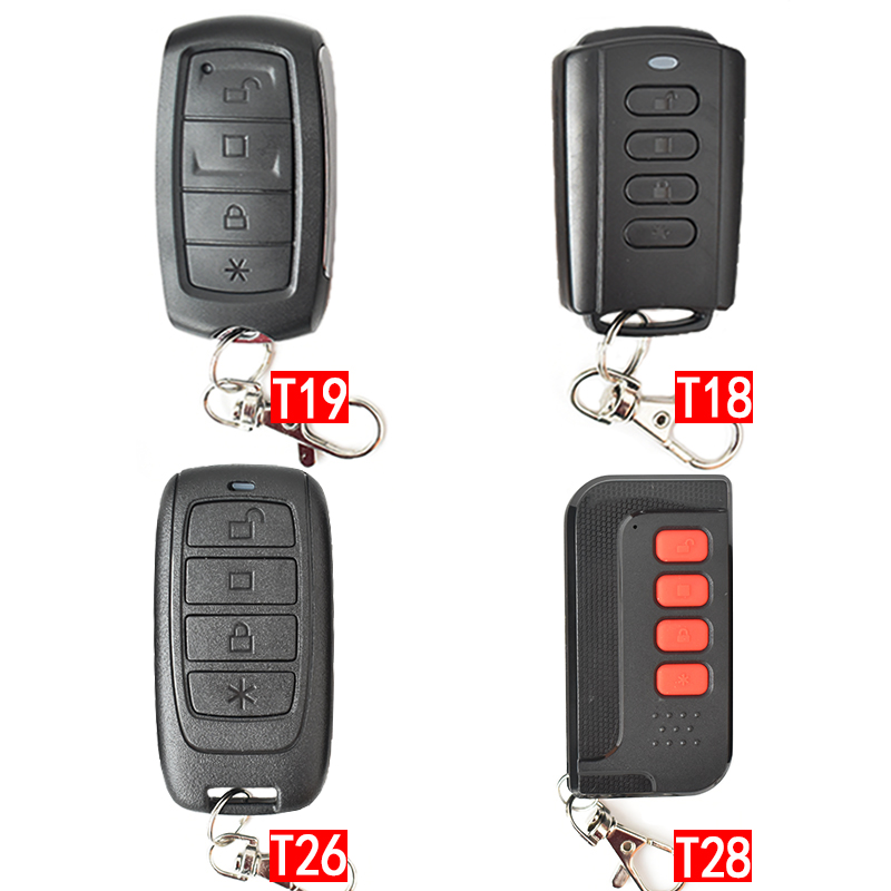 BST19遥控器T26道闸车库T19电动伸缩门T28平移门通用拷贝433钥匙