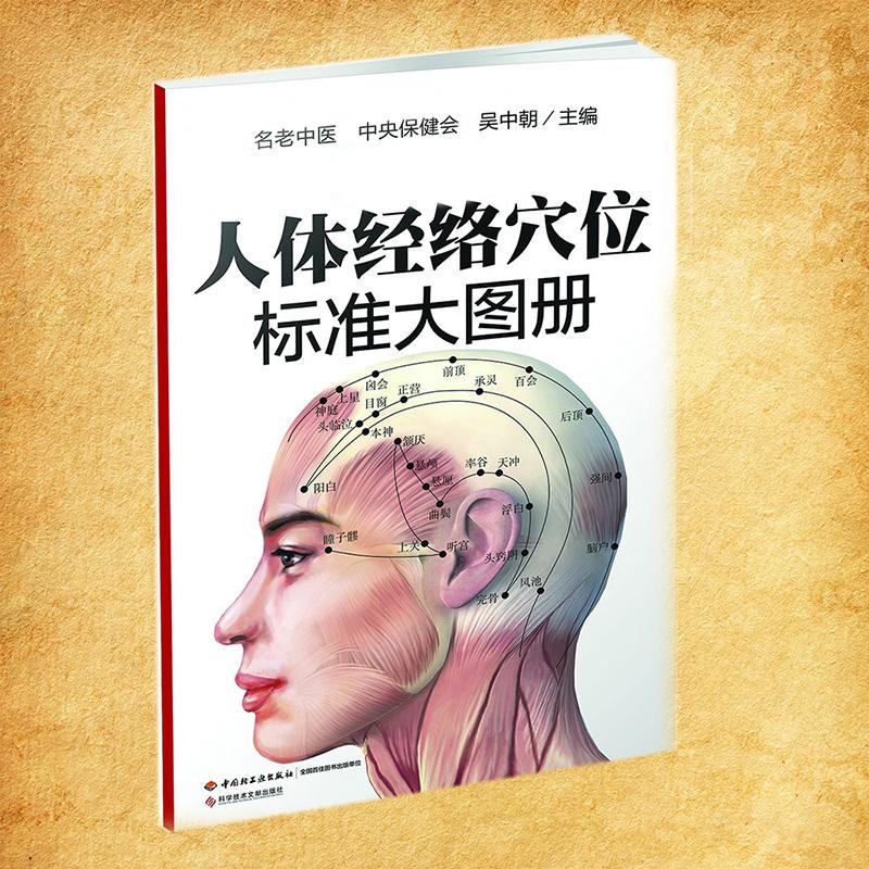 人体经络穴位标准大图册 中国轻工业出版社 无 著 中医
