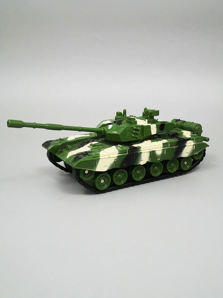 儿童坦克车模型滑行导弹车仿真军事战车男孩宝宝履带装甲车玩具