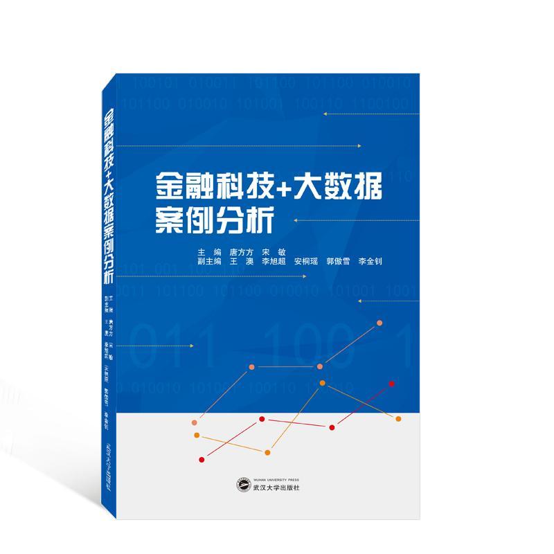 RT 正版 金融科技+大数据案例分析9787307193796 唐方方武汉大学出版社