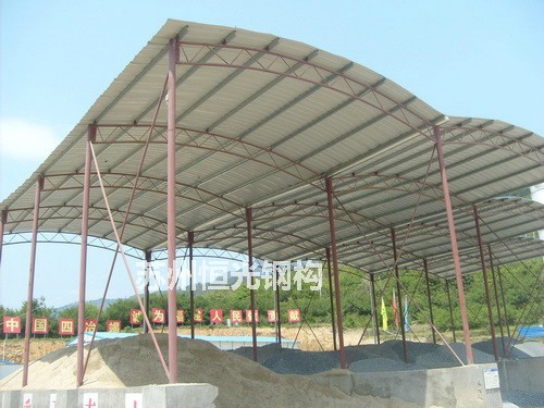 苏州轻钢结构钢结构停车棚厂家钢结构厂
