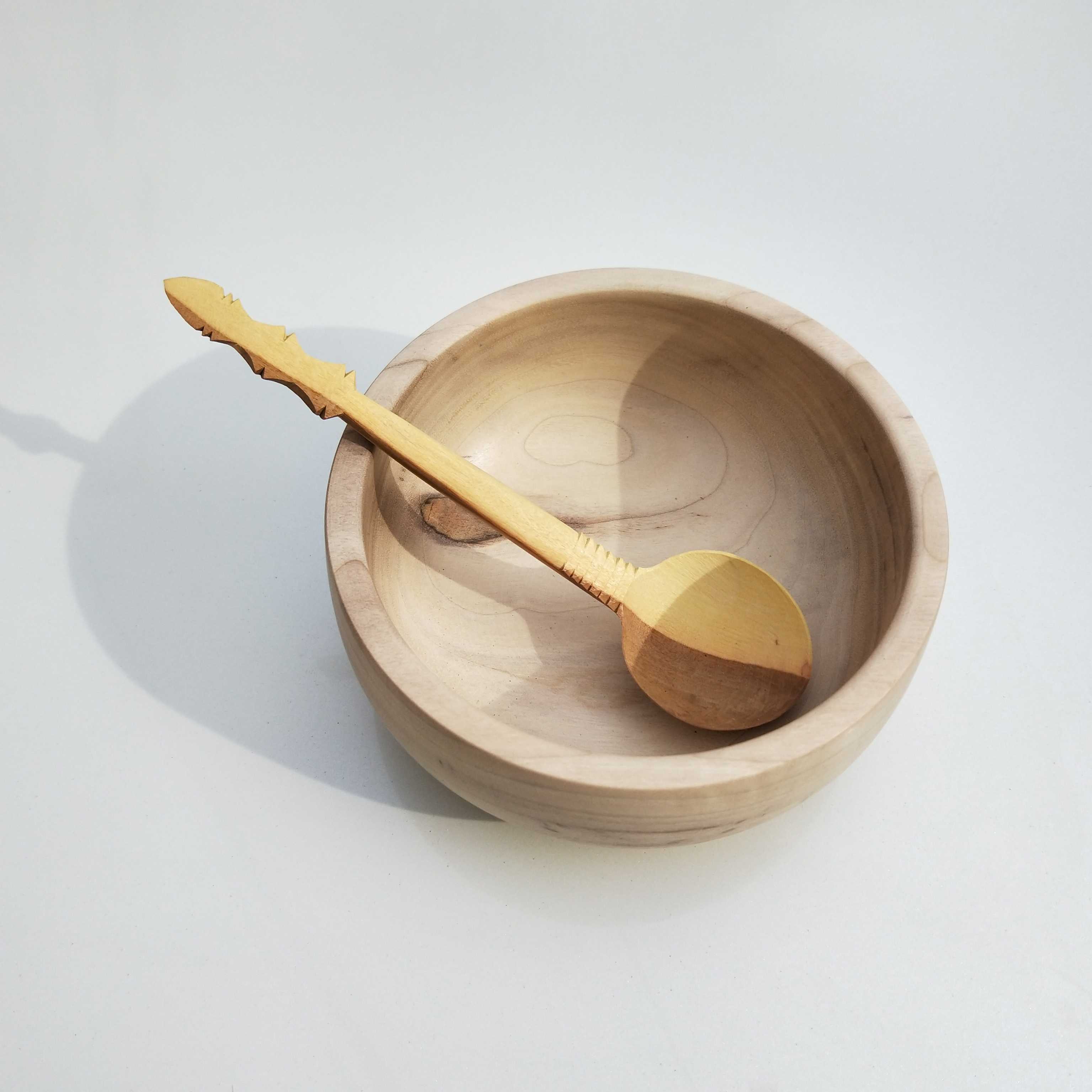传统手工艺术枣木勺子汤勺木匠制作不导热不烫嘴5把