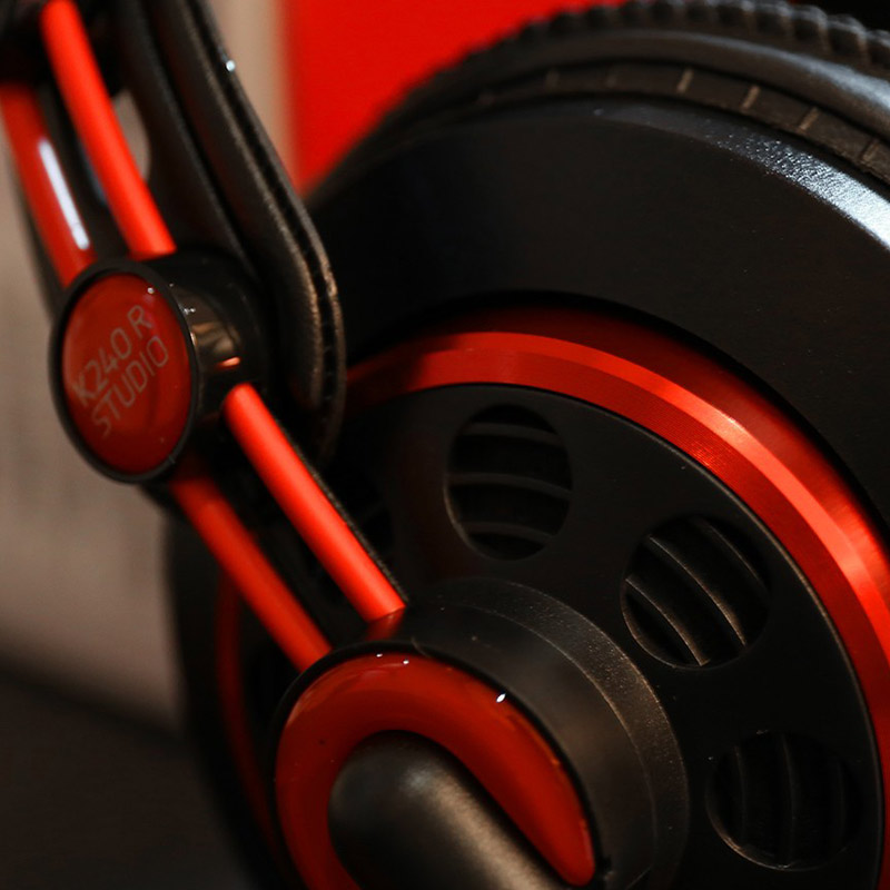 AKG/爱科技 K240 RStudio 红色主播耳机监听全国顺丰包邮全国联保