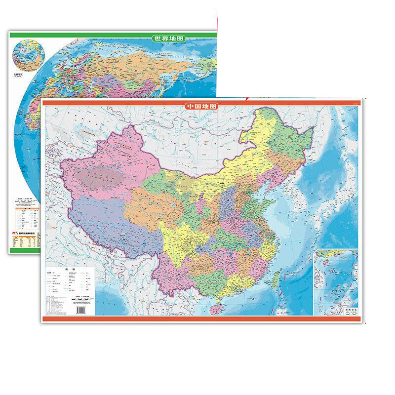 中国、世界地图—知识版