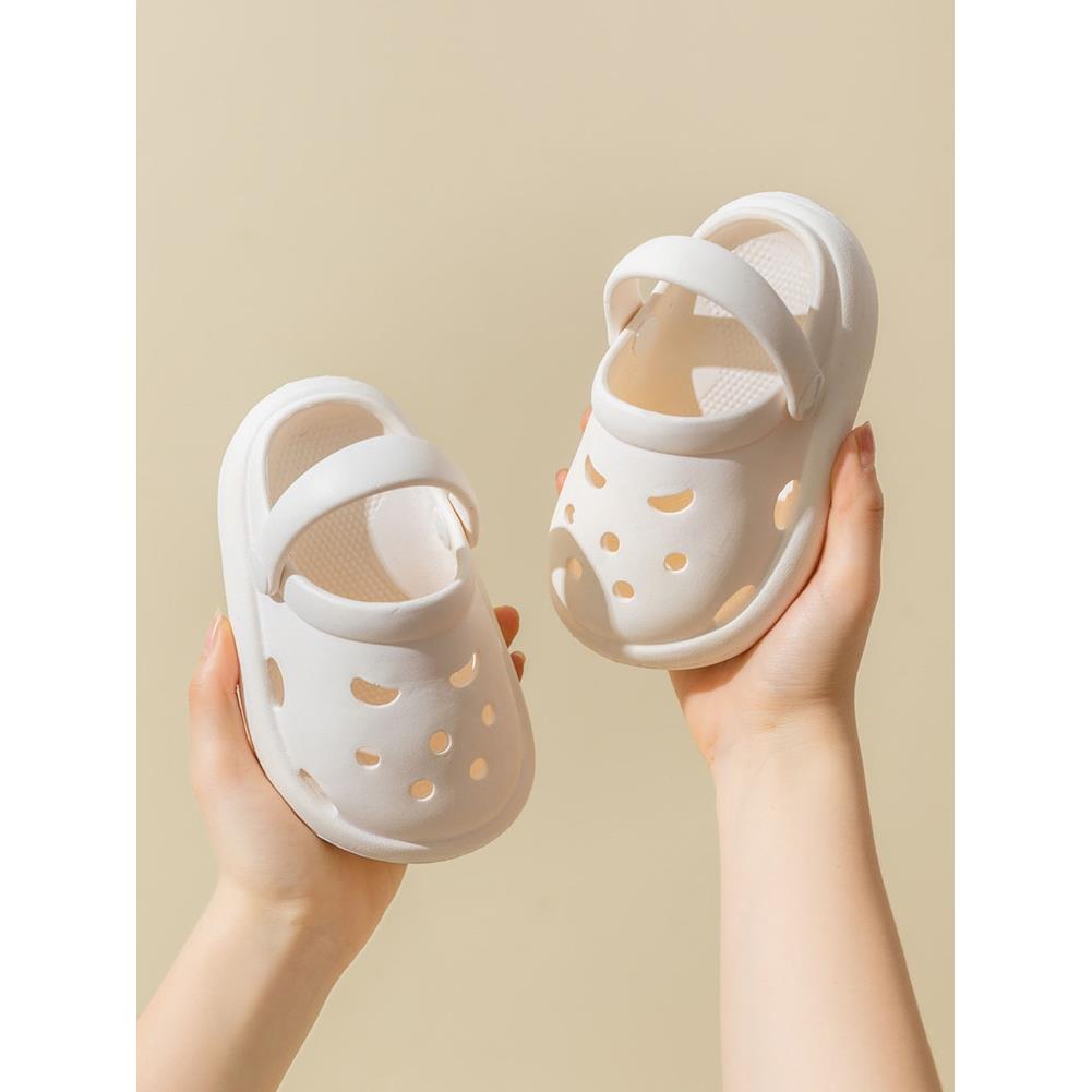 英国Next Alice宝宝拖鞋踩屎感夏季1-3岁婴儿凉拖防滑包头洞洞鞋