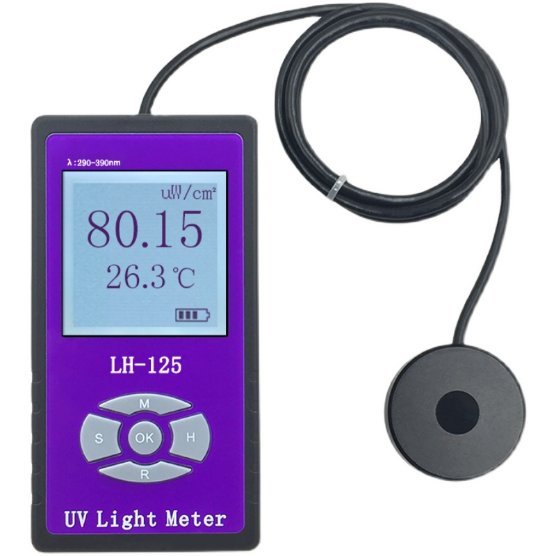 联辉城LH-125紫外线辐照射计UVB阻隔紫外透过率穿透率UVA检测仪器