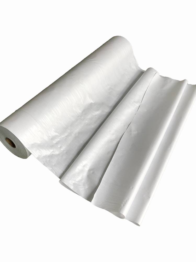 定制2023单层蛇皮纸塑复合编织布装修保护膜铜铝铁木板包装布防潮