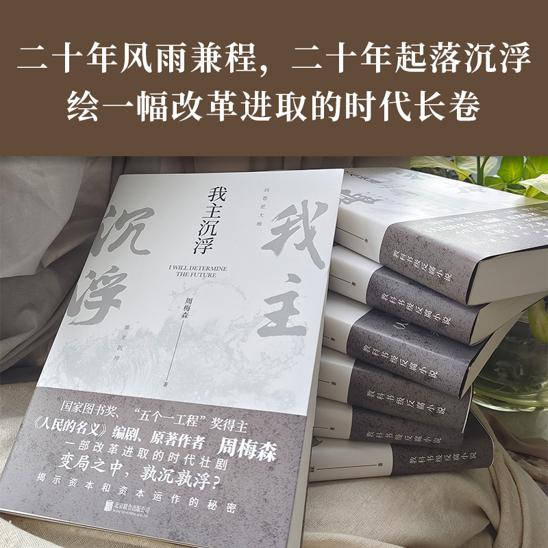 我主沉浮 周梅森 著 官场小说文学 新华书店正版图书籍 北京联合出版公司