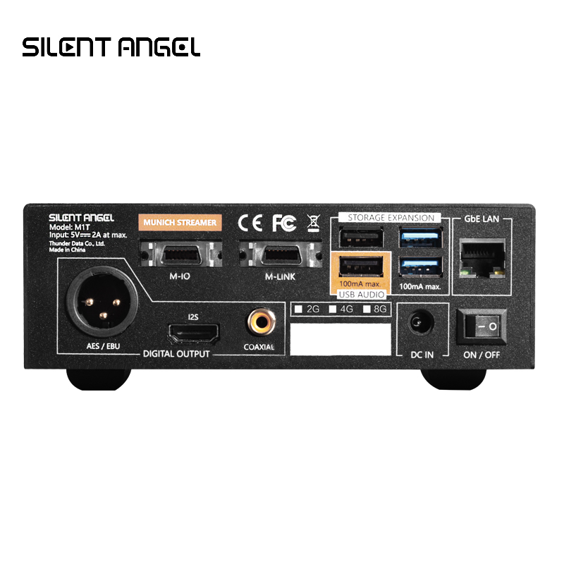 Silent Angel仙籁 M1T无损hifi音乐播放器roon流媒体NAS网络转盘8