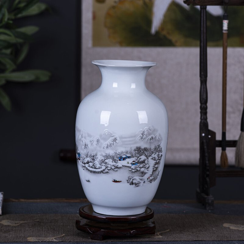 陶瓷摆件古典中国风屋里装饰品办公室桌面家居中式陶瓷新中式玄关