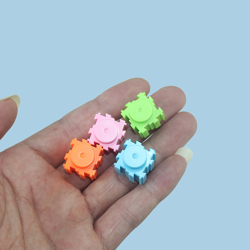 益智3D拼插创意百变串联积木颗粒立体DIY玩具补充装200粒3-14岁上