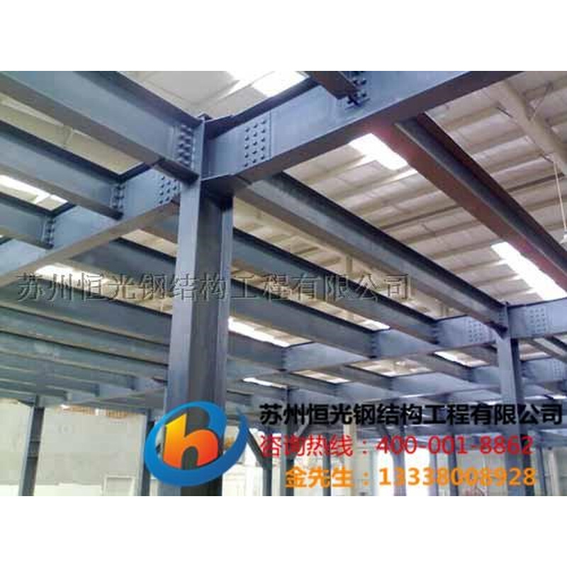 苏州钢结构配件钢结构平台搭建地下室钢结构阁楼
