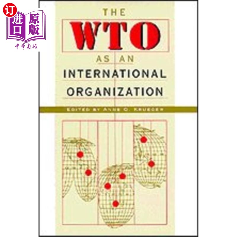 海外直订The Wto as an International Organization 世贸组织作为一个国际组织