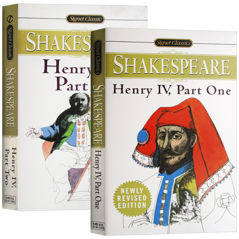 亨利四世全集 英文原版 Henry IV  莎士比亚经典戏剧 英国历史剧 BBC空王冠系列 Shakespeare 正版进口文学书籍