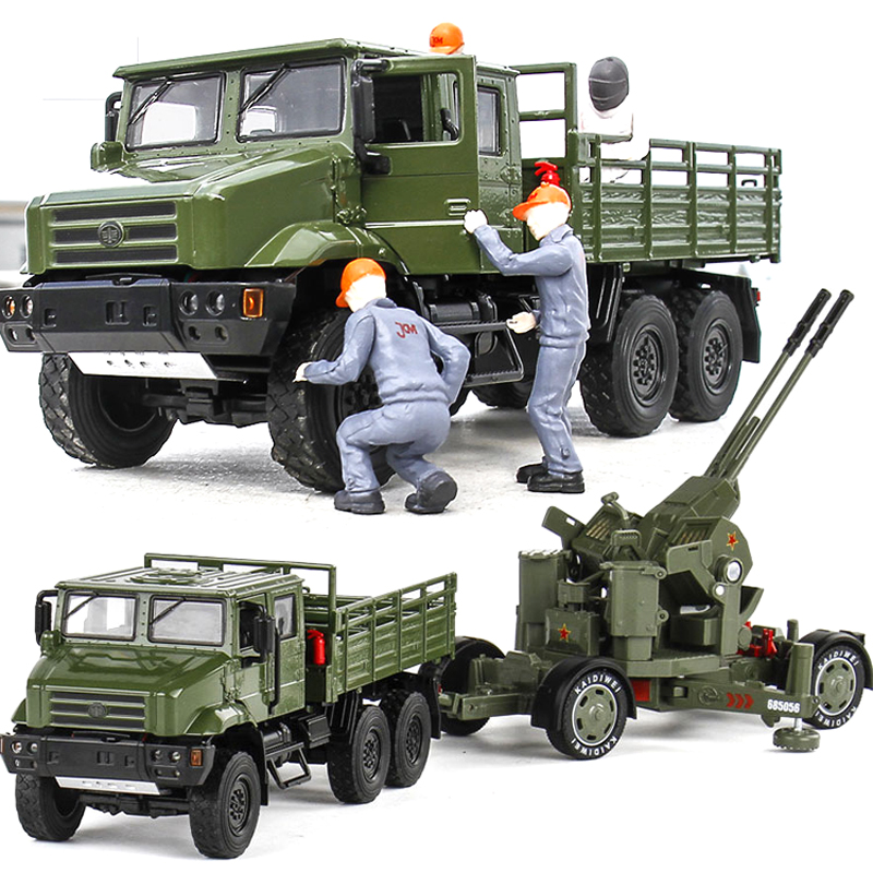 高档1:36金属仿真MV3战术军事卡车模型玩具装甲车运兵车收藏摆设