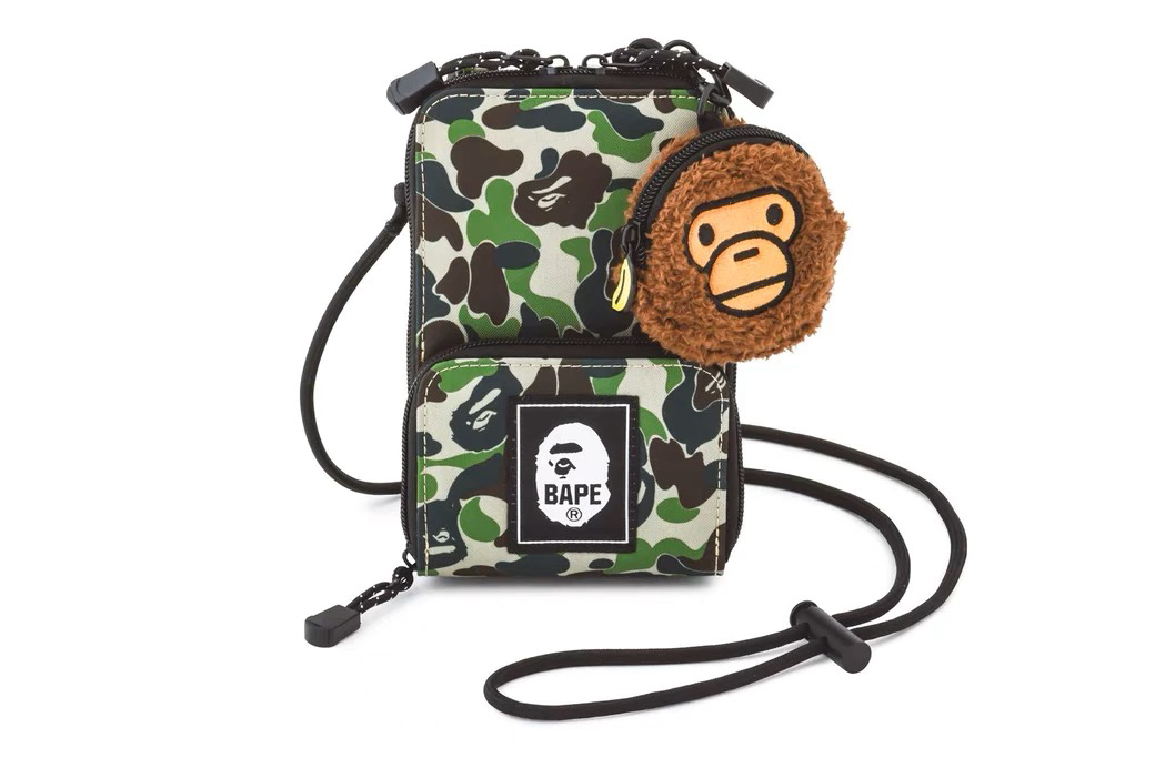 现货新款热卖潮牌杂志附录证件包斜跨卡包零钱包小物包猿人手机包