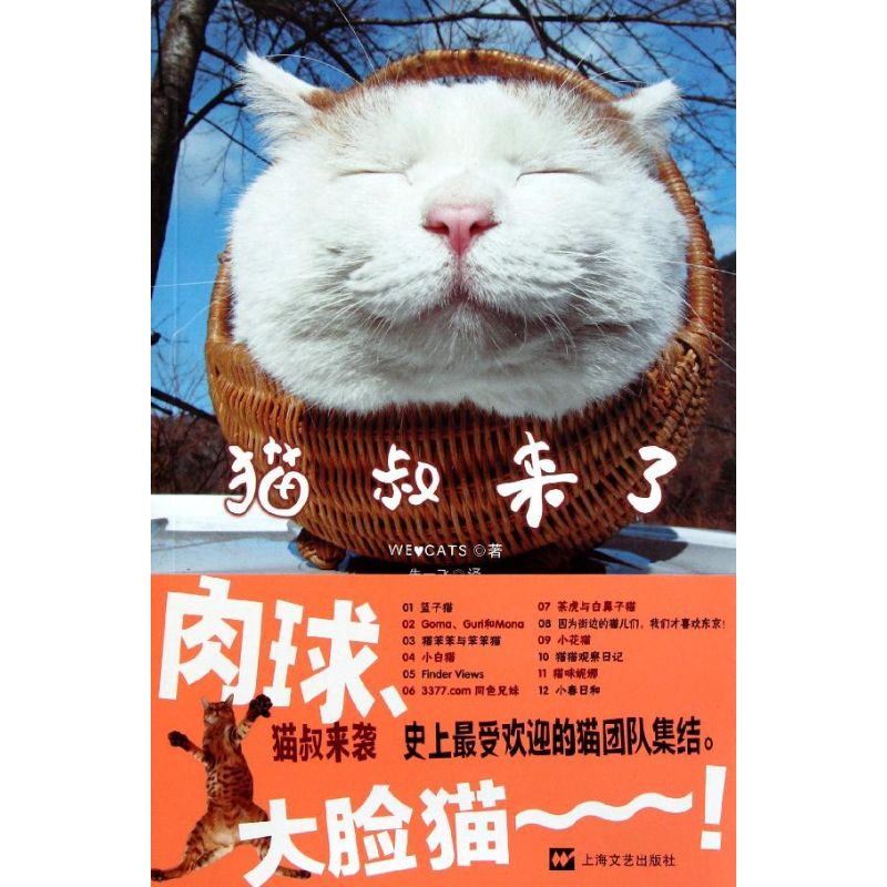 猫叔来了 上海文艺出版社 (日)我爱猫 著作 朱一飞 译者
