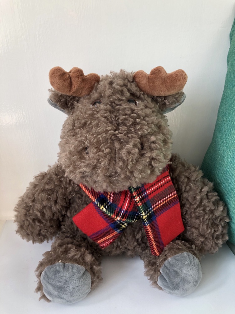 外贸出口英国Manhattantoy圣诞麋鹿驯鹿可爱毛绒玩具公仔玩偶礼物