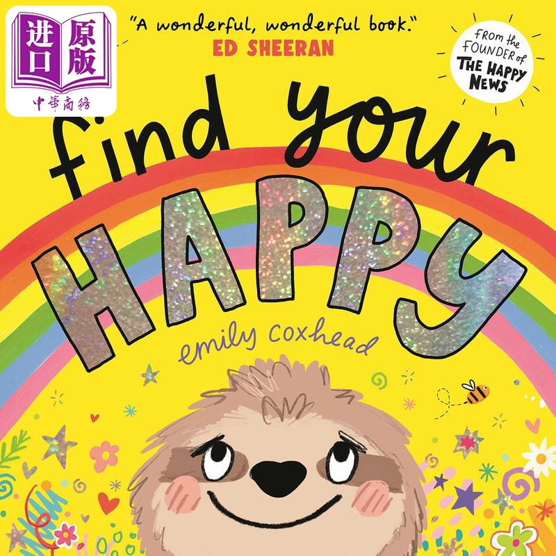 现货 Find Your Happy 找到你的快乐 英文原版 儿童绘本 动物故事图画书 亲子童书 情感读物 精品绘本 进口图书【中商原版】