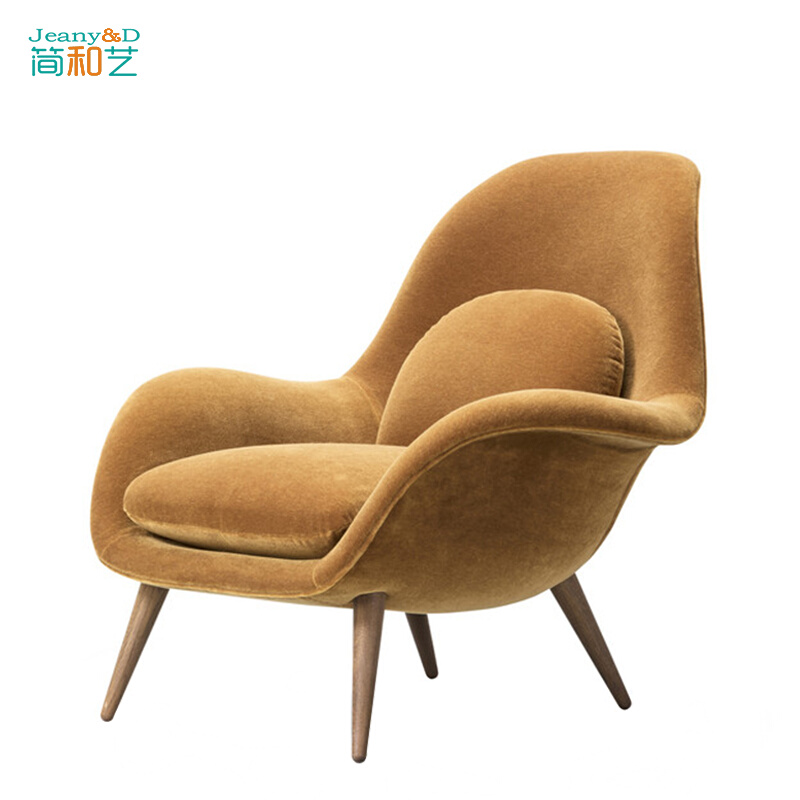 简和艺北欧新品创意时尚懒人沙发椅玻璃钢艺术躺椅简约轻奢炫酷椅