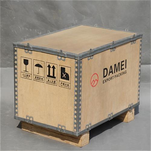 定制厂家木箱 周转箱 钢边箱 可拆卸物流包装木箱 湖南木业包装