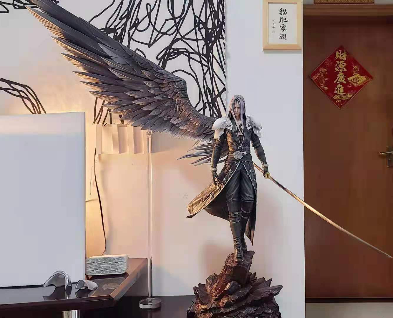 热火GK定制 非龍工作室 最终幻想 片翼的天使 萨菲罗斯 1/4 雕像