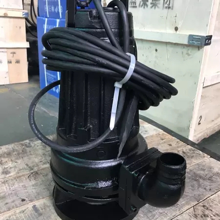 南京蓝深潜水排污泵WQ20254KW铸铁污水潜水泵提升泵