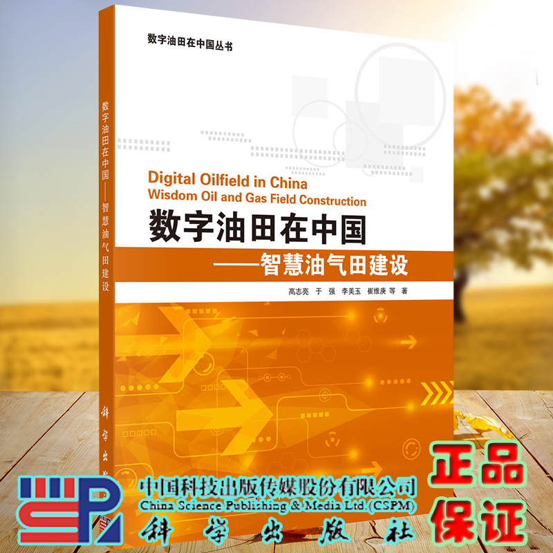 现货正版数字油田在中国 智慧油气田建设 数字油田在中国丛书  高志亮等 科学出版社9787030697363