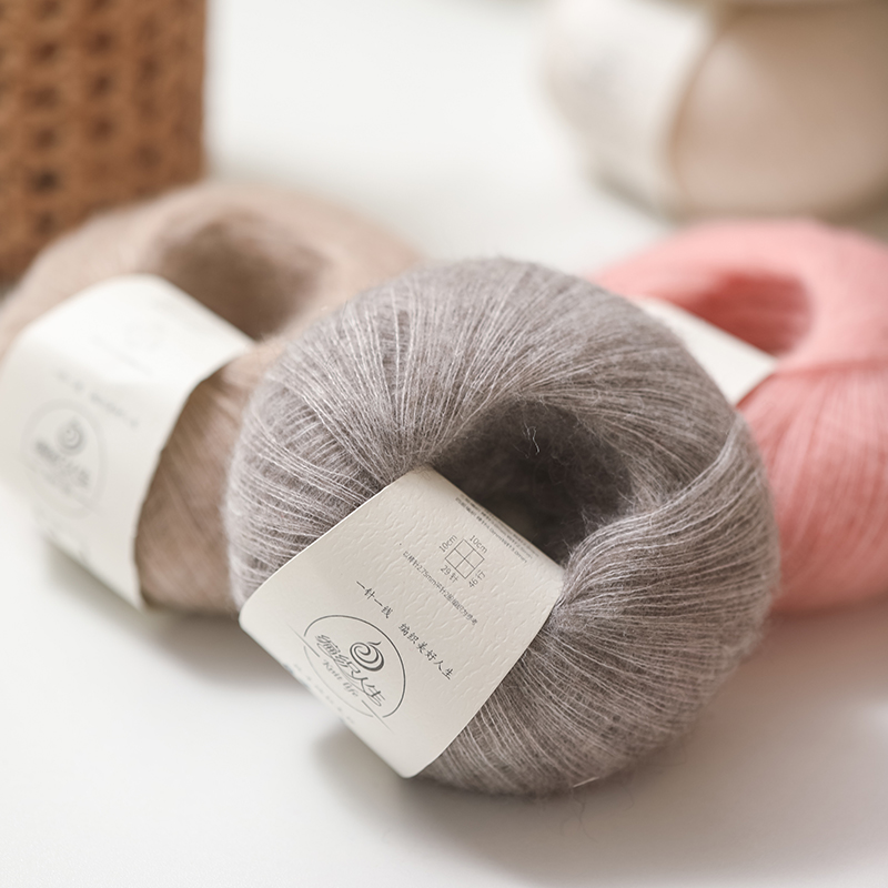 编织人生牦牛绒羊毛线手工编织毛线织毛衣线自织围巾线可比羊绒线