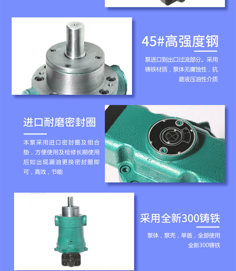 上海玉峰高压油泵10/25/40/63/80/160/250YCY14-1B轴向柱塞泵变量