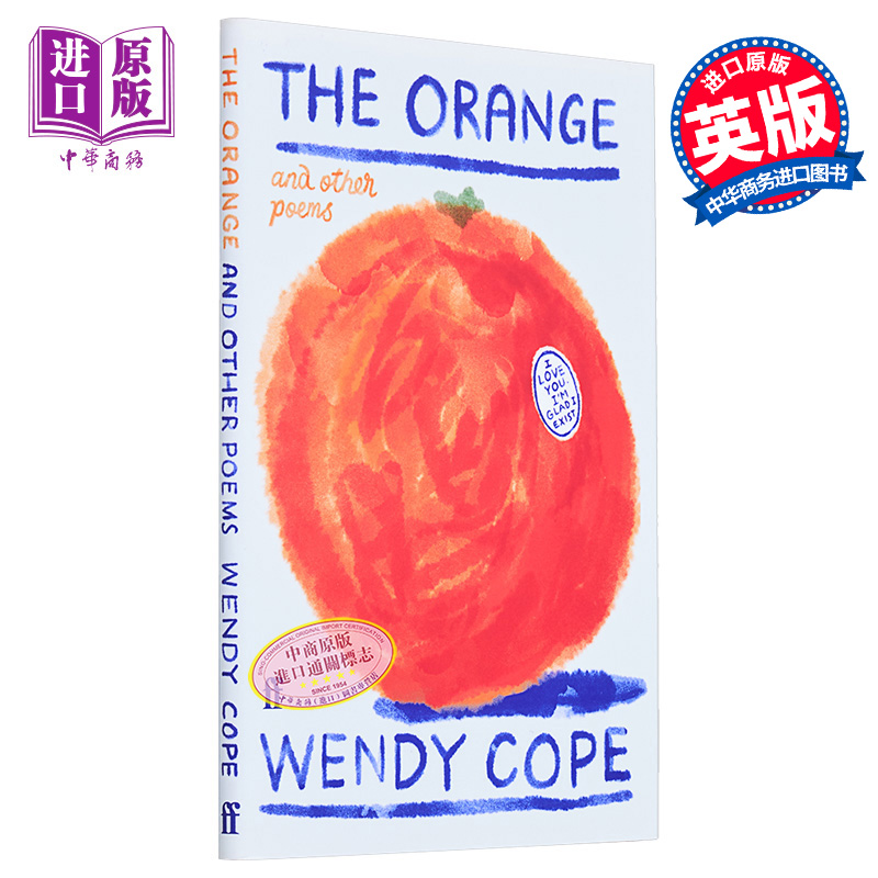 现货 温迪 可普 橘子与其他诗 The Orange and other poems 英文原版 Wendy Cope 现当代文学 外国诗歌【中商原版】