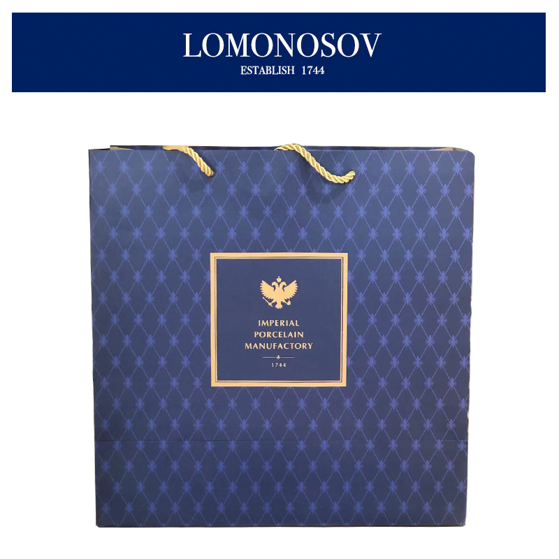 俄罗斯皇家瓷器 Lomonosov  礼品袋 （随产品发，不单独发）