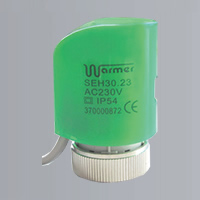 德国奥摩尔地暖电热执行器地暖分水器分室控温阀门绿色执行器电磁