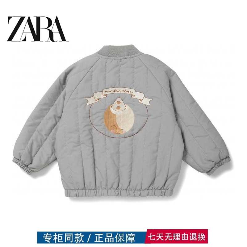 【三折专区】品牌撤柜冬季新款男童羊羔绒夹克女童加绒棉衣外套