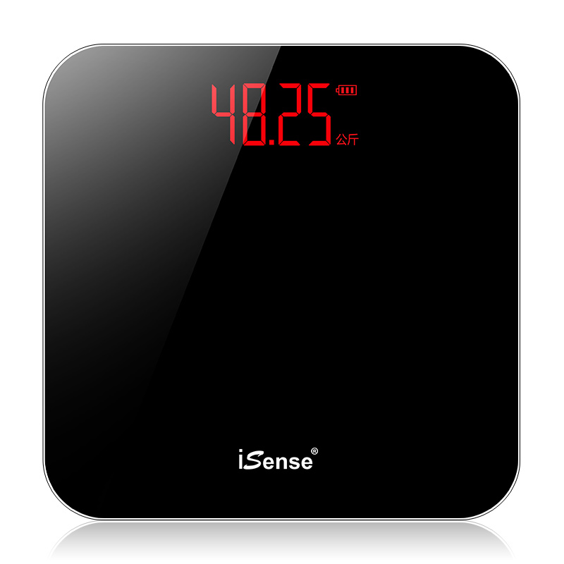 新款iSense充电电子称家用精准体重秤成人秤女宿舍小型人体减肥称