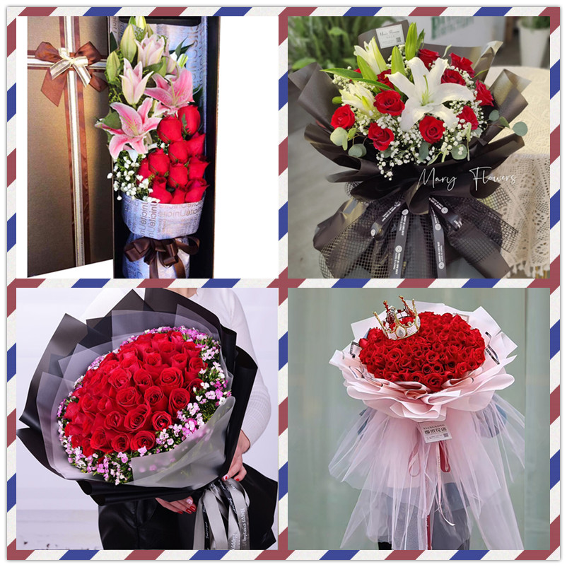 长沙市岳麓雨花区11朵99支红玫瑰礼盒