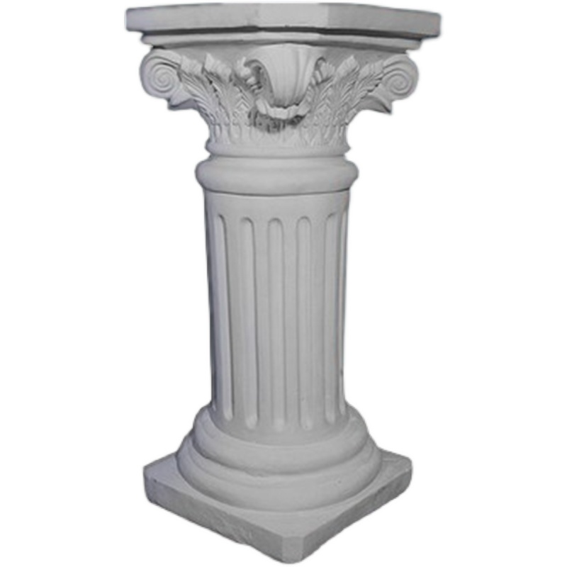 新品66厘米罗马柱石膏像美术素描白色教具摆件婚庆雕塑模型画室专