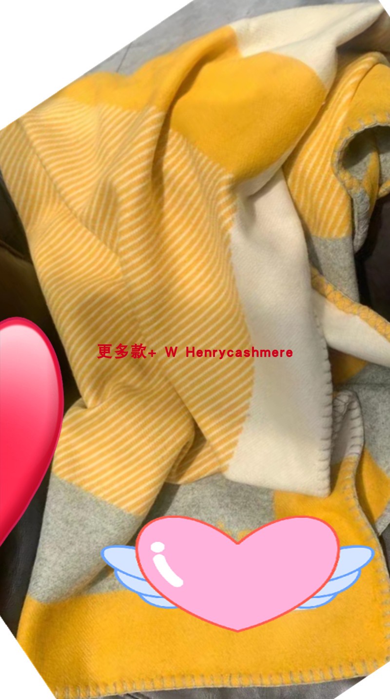亨利乐厂家直销秋冬山羊绒毯子沙发毯午休毯沙发毯披毯黄色欧美风