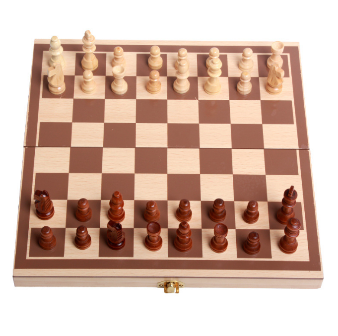 小学生国际象棋比赛专用锻炼小孩动手能力的玩具磁性便携式实木