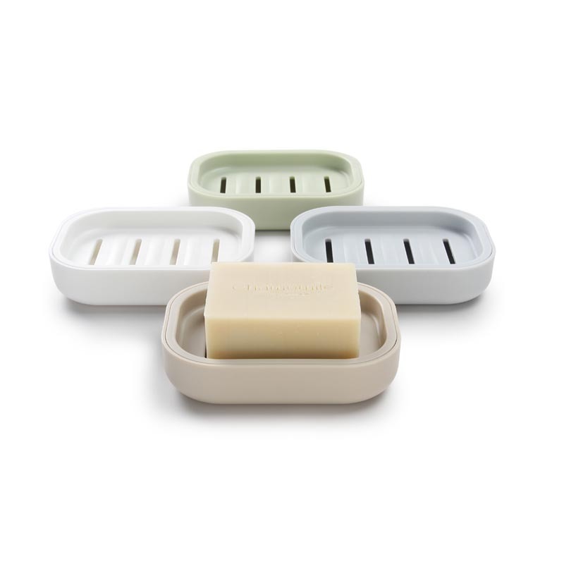 依米/YIMI PP 皂盒 带盖 手工皂盒 沥水 创意香皂盒 肥皂盒