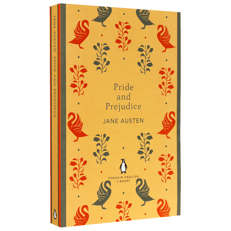 预售 英文原版 傲慢与偏见 Pride and Prejudice 简奥斯汀 经典文学名著小说 企鹅英文图书馆 课外读物