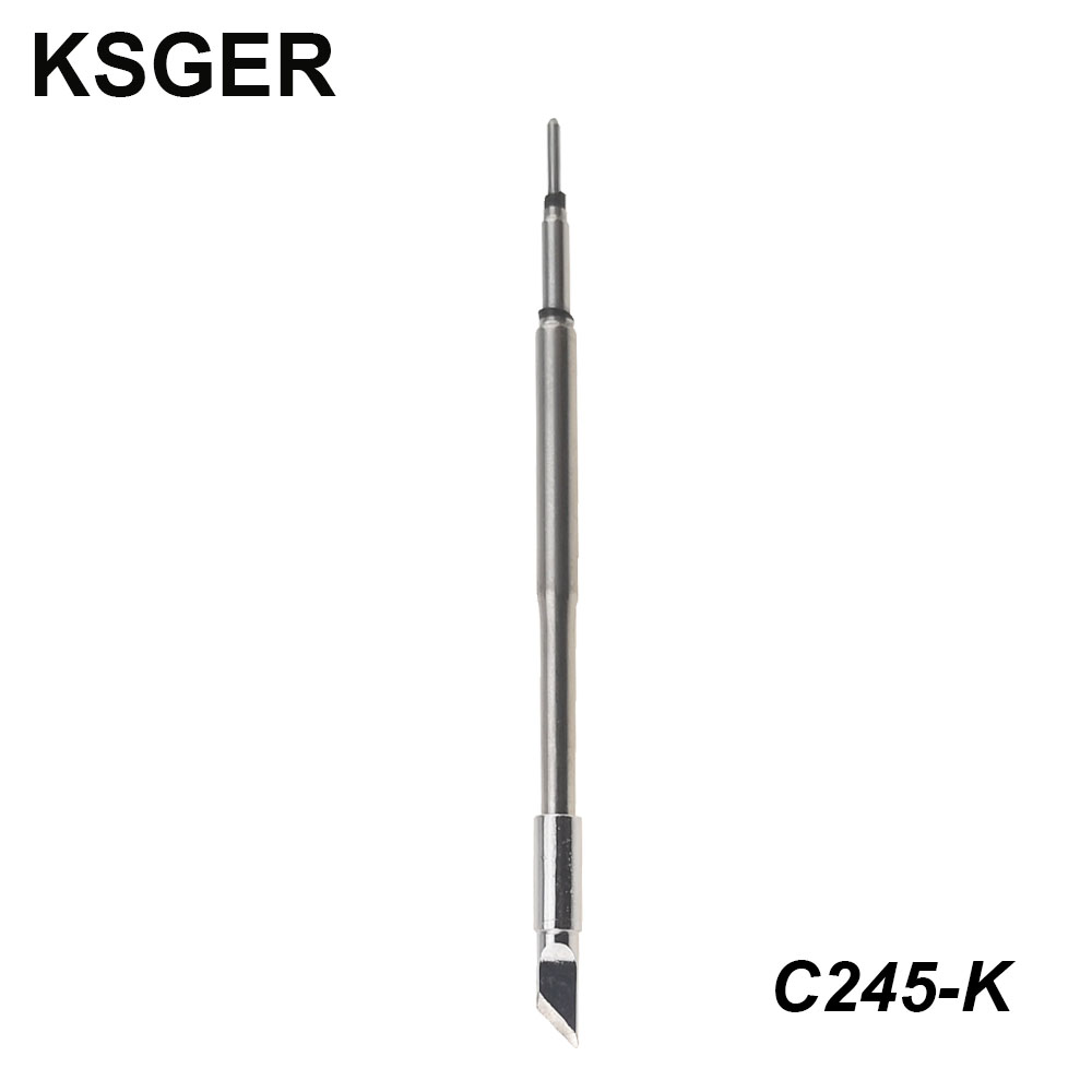 KSGER C245焊接烙铁头焊台2秒极速升温维修休眠适配JBC
