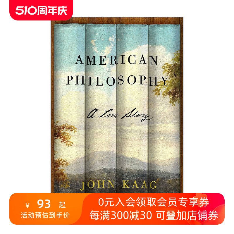 英文原版 American Philosophy: A Love Story 美国哲学 一个爱的故事 马萨诸塞大学洛哲学教授John Kaag 英文版 进口英语原版书籍