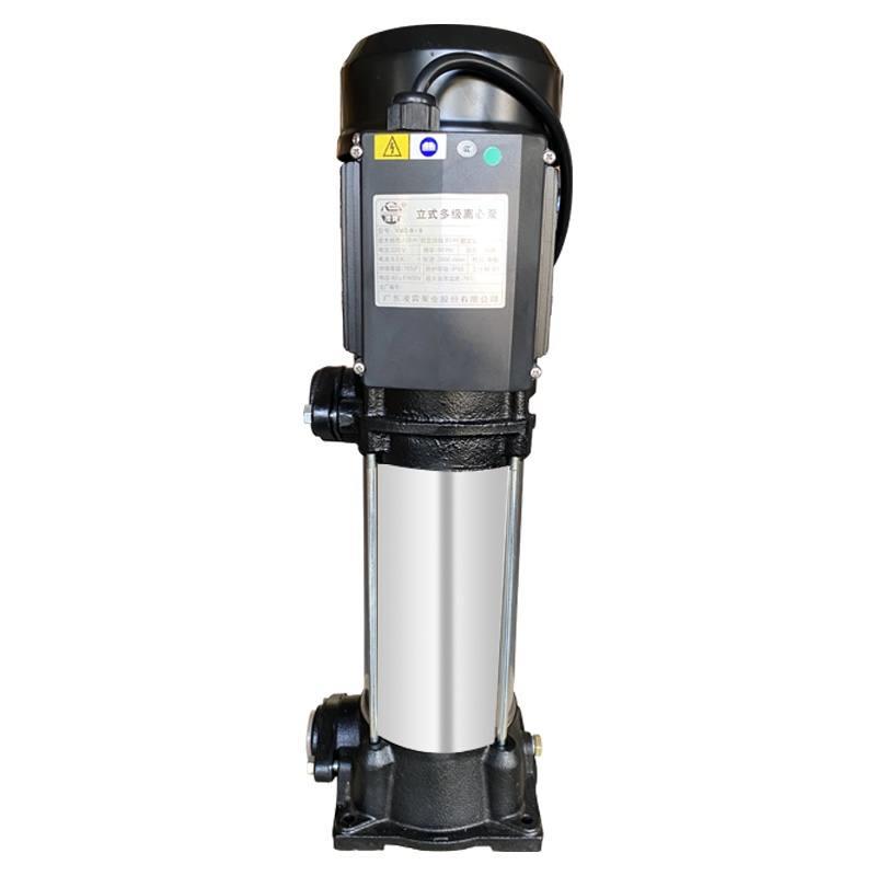 推荐广东水泵不锈钢立式多级离心泵VM2-9高压泵清水泵管道增压泵
