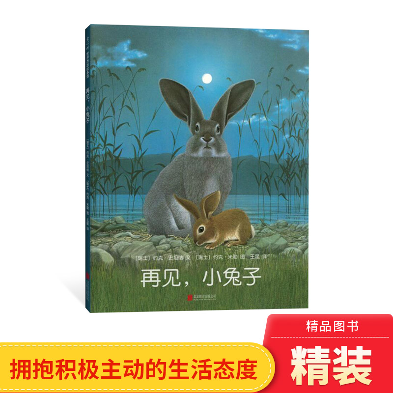 再见小兔子硬壳精装绘本图画书北京联合出版社爱心树适合4岁5岁6岁7岁8岁亲子课外阅读正版童书