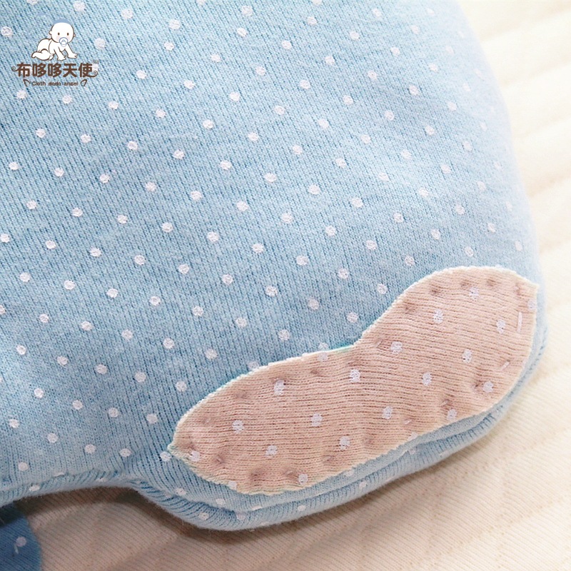 孕期手工diy 布哆哆天使大象靠枕新生型枕婴儿枕头布艺diy材料包