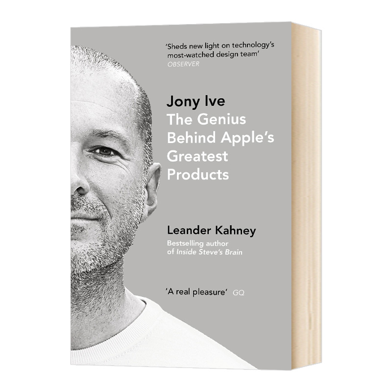 乔纳森传 Jony Ive 英文原版人物传记 苹果首席设计师乔纳森·艾夫 乔纳森式创意生涯设计史  Leander Kahney 原版进口书 Penguin