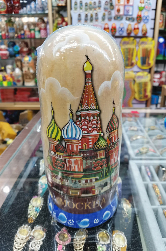 俄罗斯古堡风情10层套娃哈尔滨市旅游纪念品十层套娃生日西洋套娃